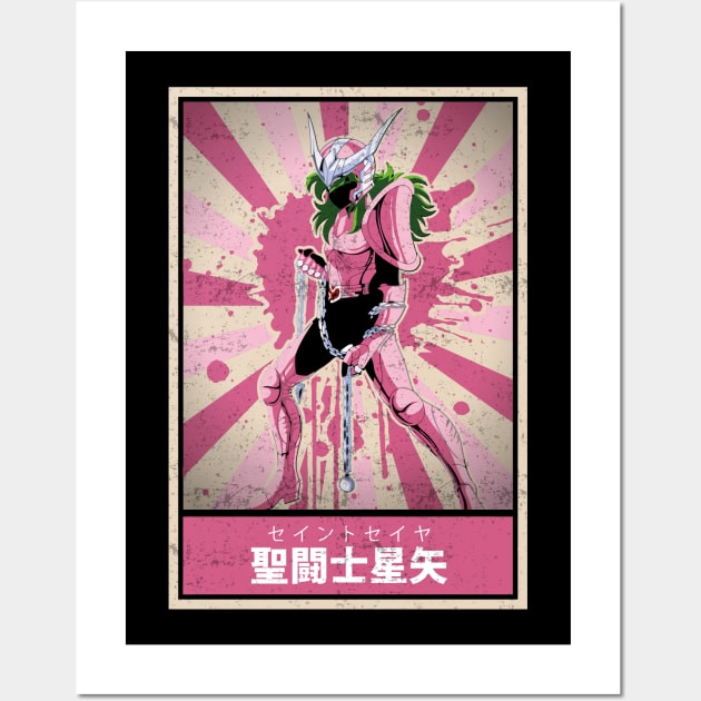 Knights of the Zodiac Saint Seiya Shun di Andromeda Wall Art by TEEWEB